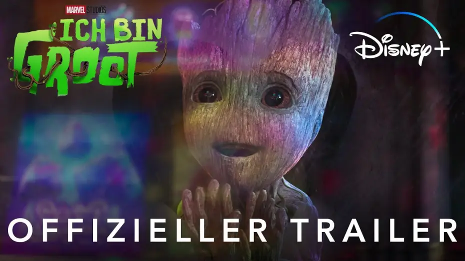 Видео к сериалу Я есть Грут — Offizieller Trailer