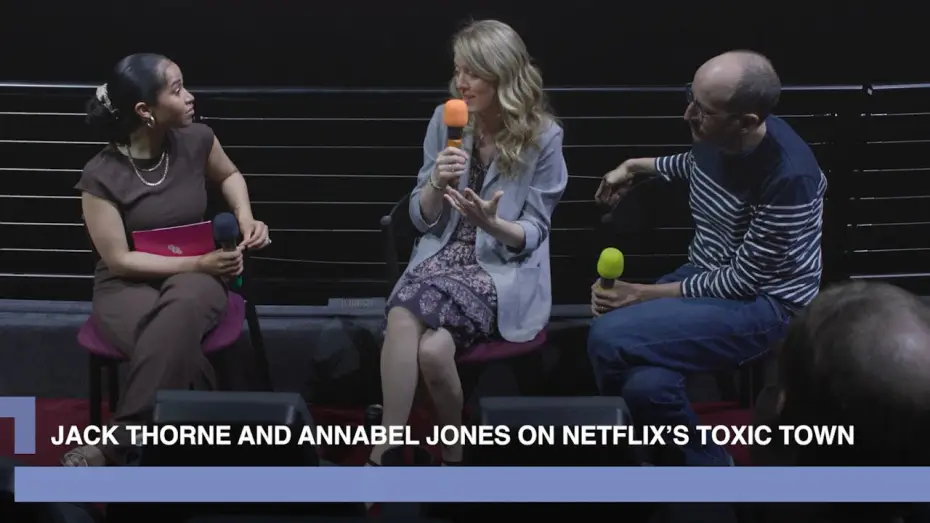 Видео к сериалу Токсичный город — Jack Thorne and Annabel Jones on Netflix's Toxic Town and climate-based storytelling | BFI Q&A