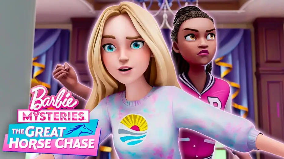 Видео к сериалу Тайны Барби — The case of the missing horse! Barbie & Barbie go through their suspects!