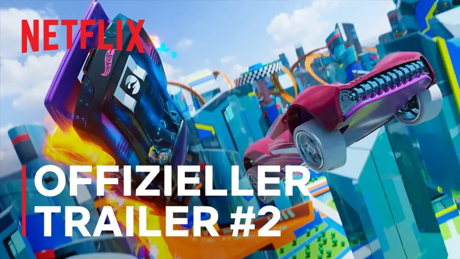 Видео к сериалу Hot Wheels. Вперед! — Offizieller Trailer #2