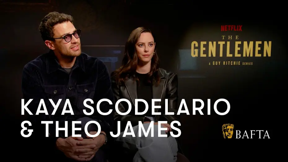 Видео к сериалу Джентльмены — Kaya Scodelario and Theo James on the heightened world of Guy Ritchie's The Gentlemen
