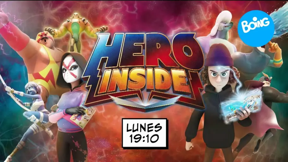 Видео к сериалу Герой внутри — Nueva Serie: Hero Inside (Marzo 2023 - Promoción 03) | Boing España