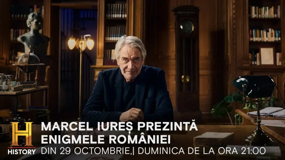 Видео к сериалу Марчел Иуреш представляет: Загадки Румынии — Marcel Iureș prezintă Enigmele României | Din 29 octombrie, în exclusivitate la HISTORY Channel