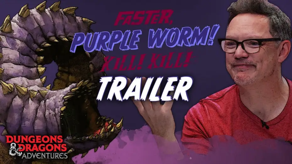 Видео к сериалу Быстрее, Пурпурный Червь! Убивай! Убивай! — Faster, Purple Worm! Kill! Kill! | Official Trailer | D&D Adventures