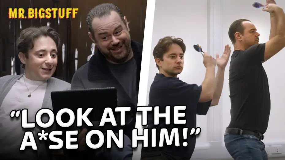 Видео к сериалу Мистер Бигштафф — Behind The Scenes Of THAT Dance With Ryan Sampson and Danny Dyer