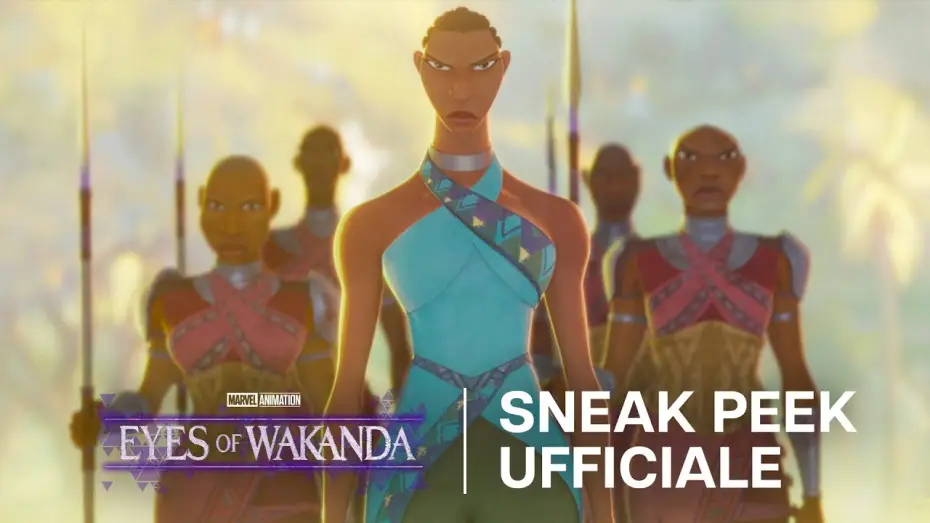Видео к сериалу Очи Ваканды — Eyes of Wakanda | Sneak Peek | Dal 27 Agosto su Disney+