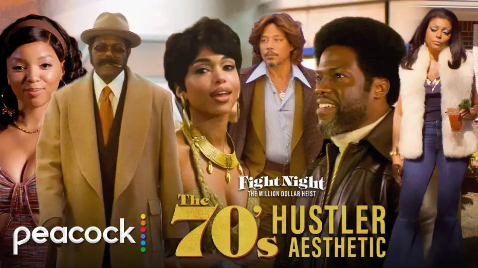 Видео к сериалу Ночь боя: Ограбление на миллион долларов — Samuel L. Jackson, Kevin Hart, & Taraji P. Henson & More on the ’70s Hustler Style