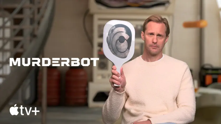 Видео к сериалу Дневники Киллербота — Alexander Skarsgård Plays Human or SecUnit
