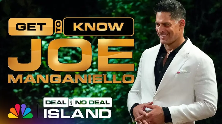 Видео к сериалу Сделка или нет: Остров — Everything You Didn't Know About Host Joe Manganiello | Deal or No Deal Island | NBC