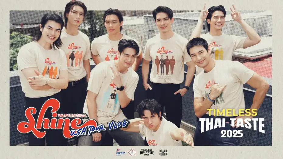 Видео к сериалу ชาย — Shine USA Tour Vlog | Timeless Thai Taste 2025