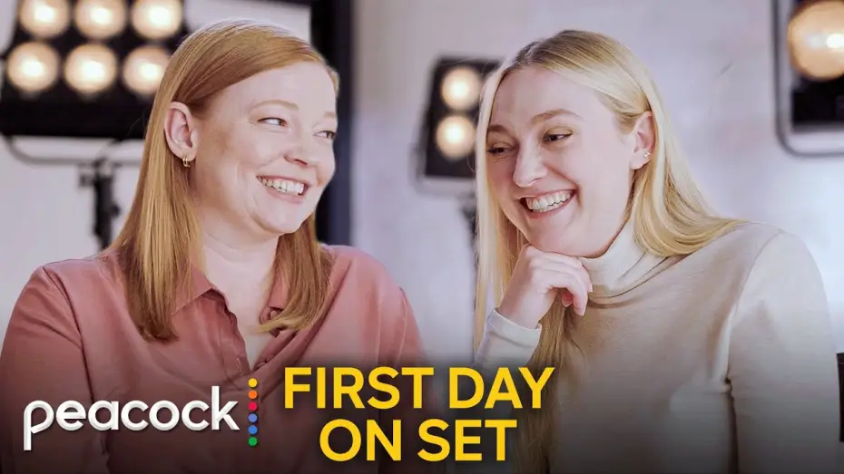 Видео к сериалу Во всём виновата она — First Day on Set with Sarah Snook and Dakota Fanning
