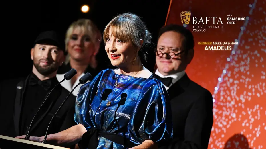 Видео к сериалу Амадей — Amadeus wins the BAFTA for Make Up & Hair | BAFTA TV Craft Awards