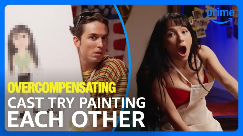 Видео к сериалу Сверхкомпенсация — Cast Try Painting Each Other