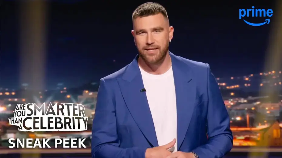Видео к сериалу Вы умнее знаменитости? — Travis Kelce Hosts Are You Smarter Than A Celebrity Sneak Peek