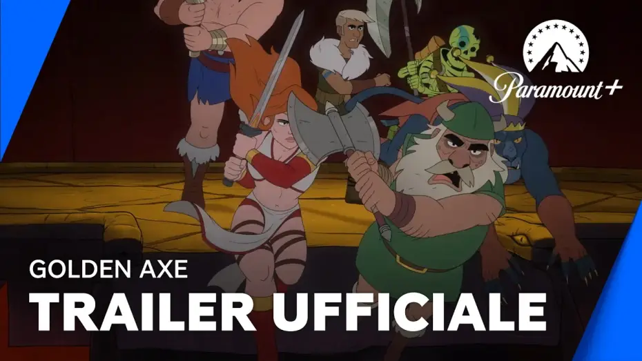 Видео к сериалу Золотая секира — Titolo: Golden Axe | Trailer Ufficiale | Paramount+