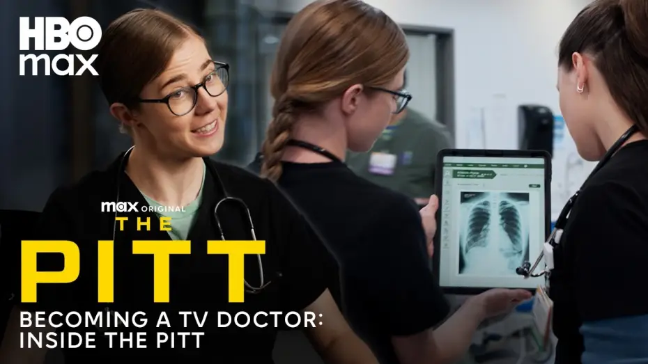 Видео к сериалу Больница Питт — Becoming a TV Doctor: Inside The Pitt - Season 2