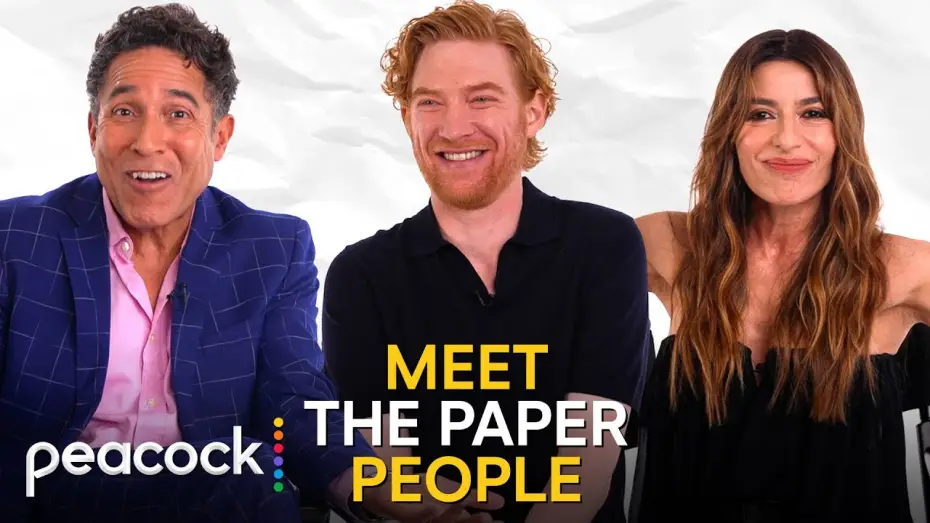 Видео к сериалу Газета — The Cast Talk Off-Screen Antics and the Future of the Show