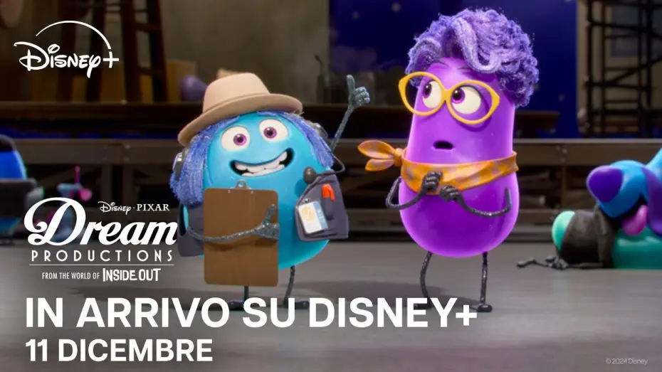 Видео к сериалу Студия Сновидений — Dream Productions: Dal Mondo di Inside Out | Dall’11 Dicembre su Disney+