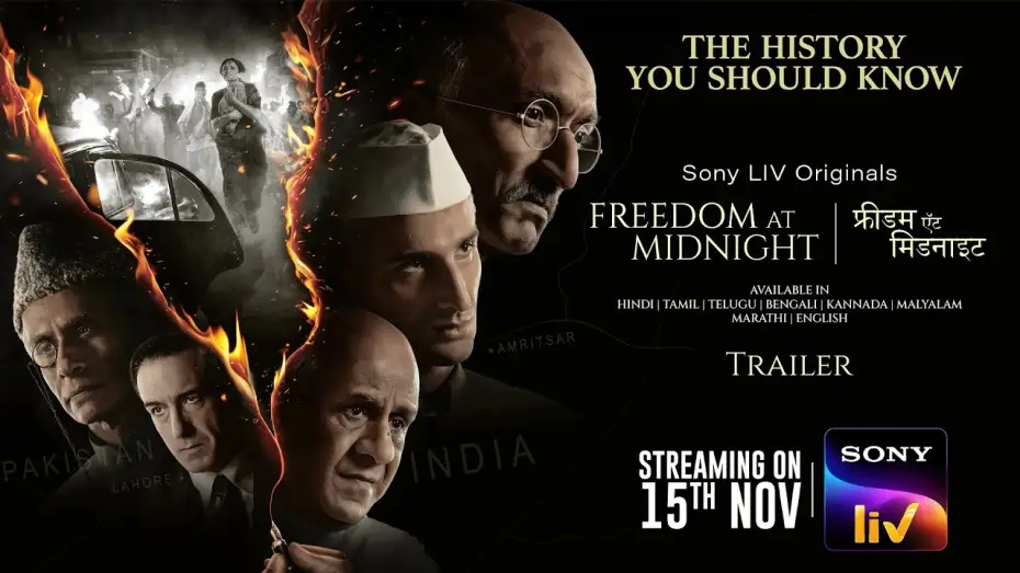 Видео к сериалу Свобода в полночь — Freedom At Midnight | Official Trailer | Streaming from 15th November