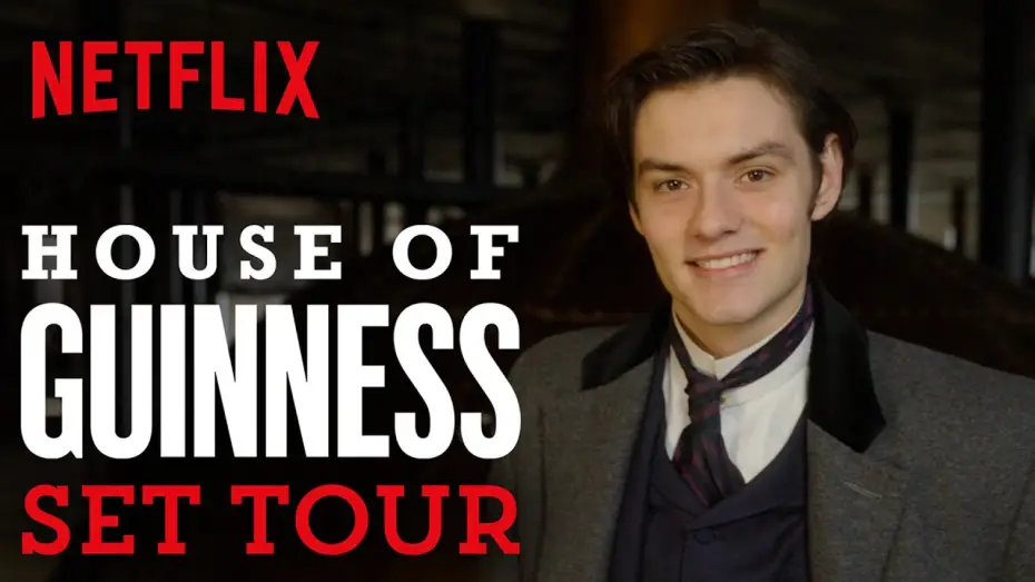 Видео к сериалу Дом Гиннессов — Set Tour With Louis Partridge