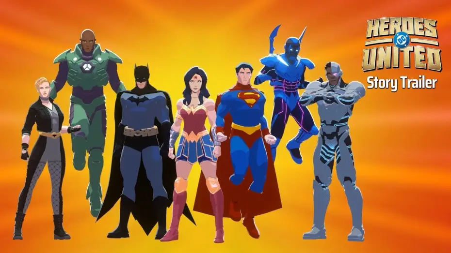 Видео к сериалу Объединенные герои DC — Story Trailer
