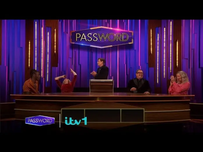 Видео к сериалу Password — Watch new comedy panel show, Password | Stephen Mangan, Alan Carr and Daisy May Cooper | ITV