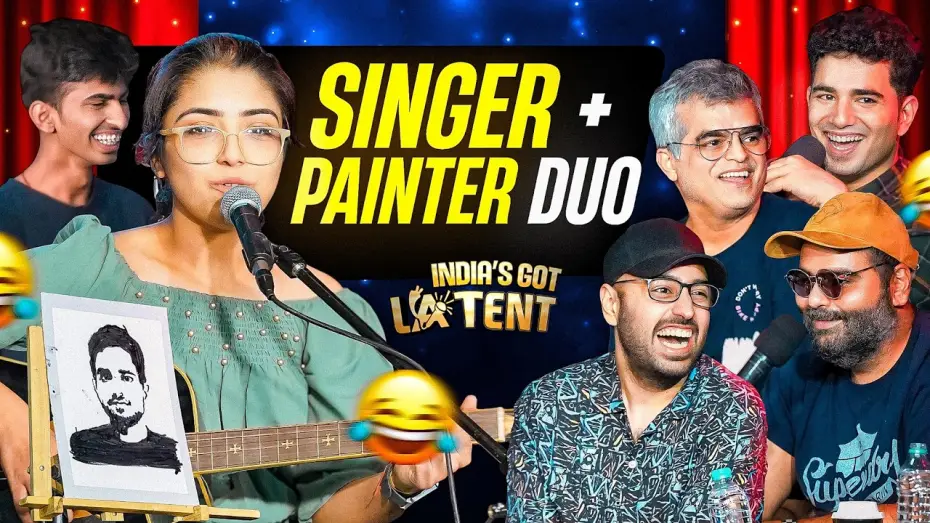 Видео к сериалу India's Got Latent — HE PAINTED SAMAY UPSIDE DOWN IN 90 SECONDS