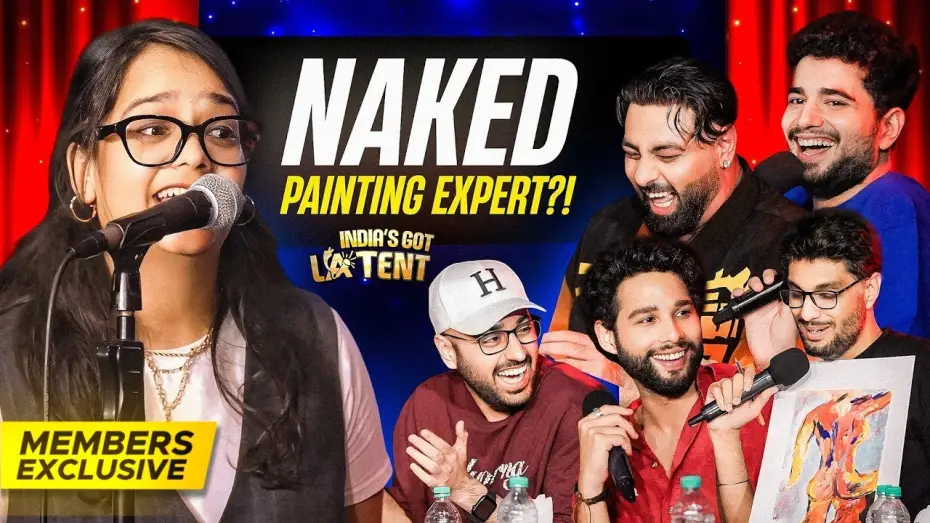 Видео к сериалу India's Got Latent — [MEMBERS EXCLUSIVE] Naked Paintings and Poetry