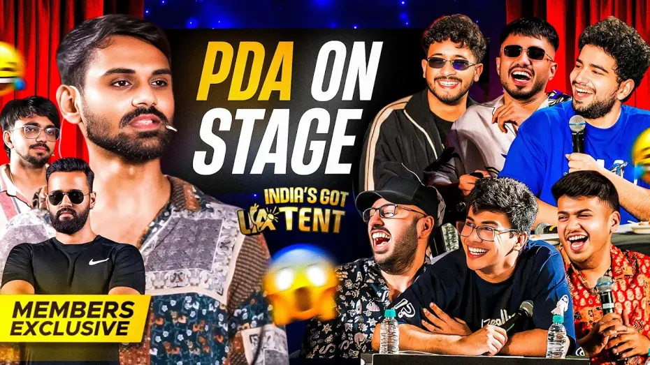 Видео к сериалу India's Got Latent — [MEMBERS EXCLUSIVE] THEIR PERSONAL BOUNCER ON STAGE?