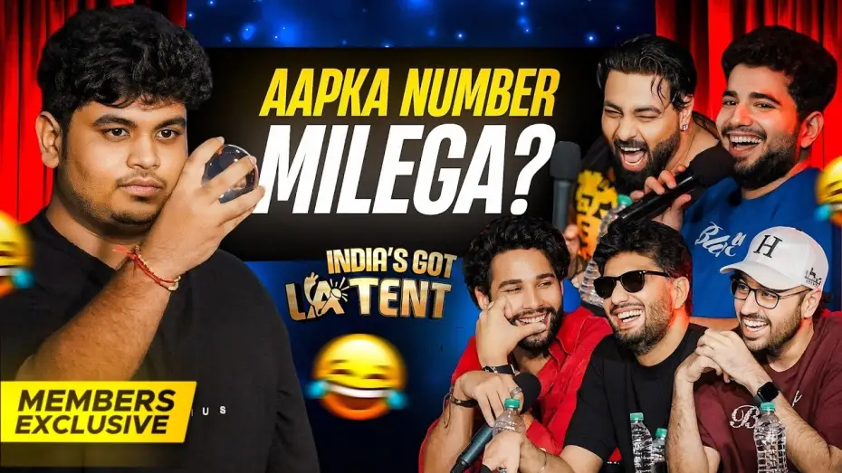 Видео к сериалу India's Got Latent — [MEMBERS EXCLUSIVE] HE WANTS TO GIVE SAMAY A MASSAGE