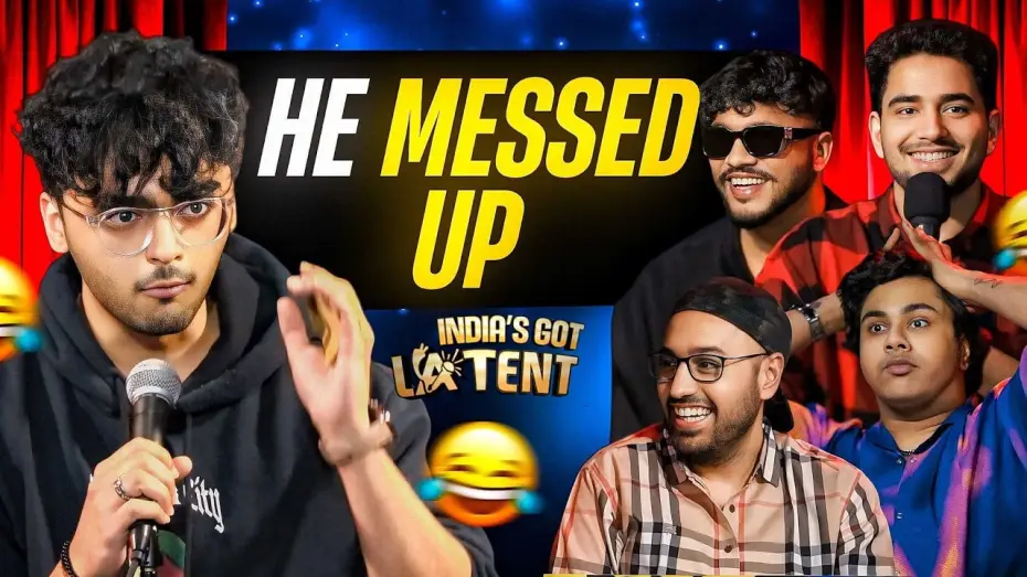 Видео к сериалу India's Got Latent — LIVE MAGIC TRICK FAIL ON LATENT