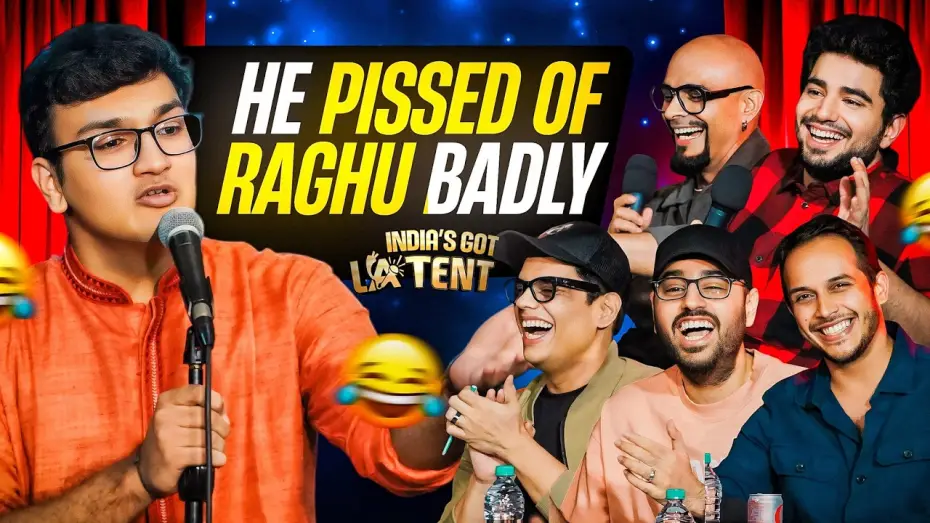 Видео к сериалу India's Got Latent — RAGHU ALMOST GOT DIVORCED AFTER THIS!