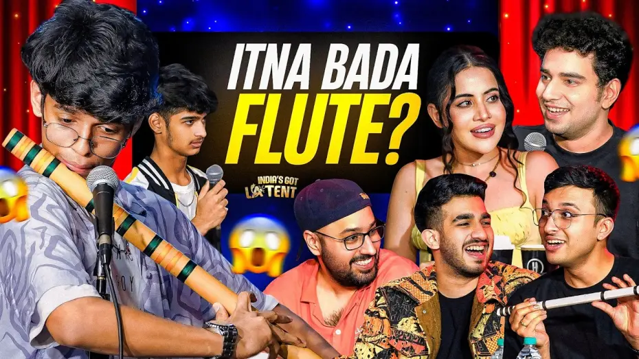 Видео к сериалу India's Got Latent — HE MAKES HIS OWN FLUTES