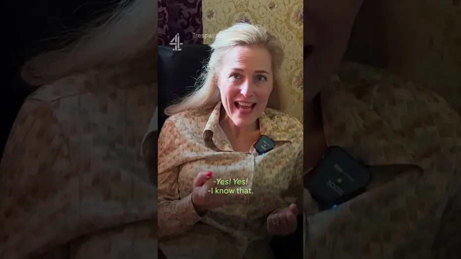 Видео к сериалу Преступая черту — Gillian Anderson and Tom Cullen didn't come up the Lagan in a bubble