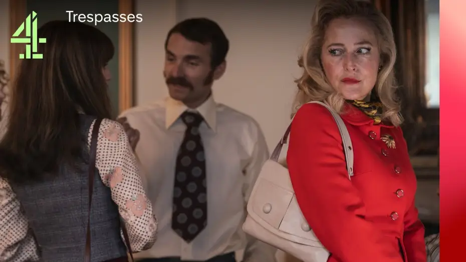 Видео к сериалу Преступая черту — Gillian Anderson Explains The Plot Of Trespasses