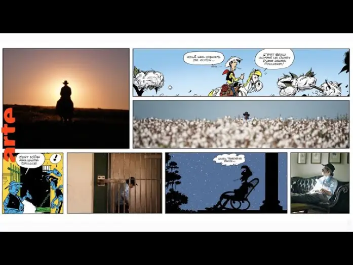 Видео к сериалу Dans les bottes de Lucky Luke — Dans les bottes de Lucky Luke | Série documentaire | ARTE