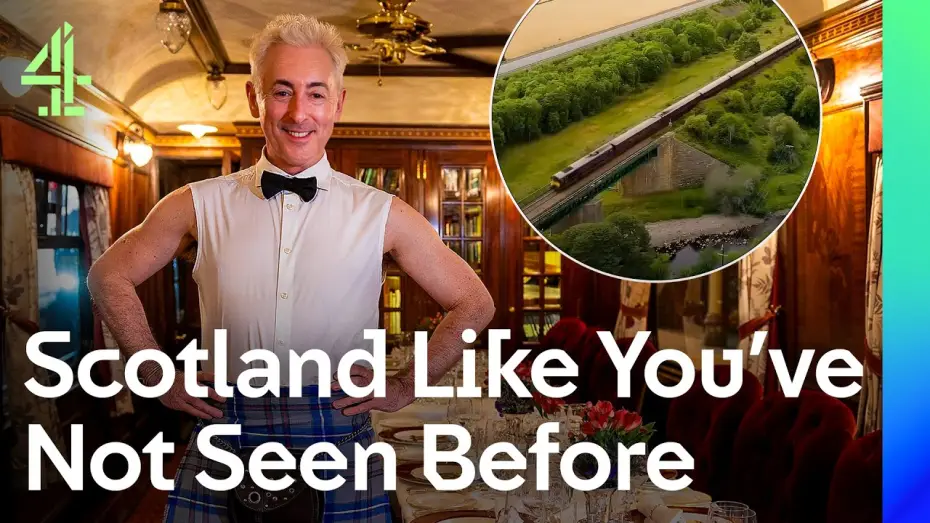 Видео к сериалу Все на борт! Самый роскошный поезд Шотландии — Exploring The Scottish Highlands On The Luxury Royal Scotsman | All Aboard! Scotland's Poshest Train