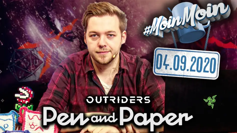Видео к сериалу Pen & Paper — Was wäre wenn? Pen & Paper Outriders | MoinMoin mit Steffen