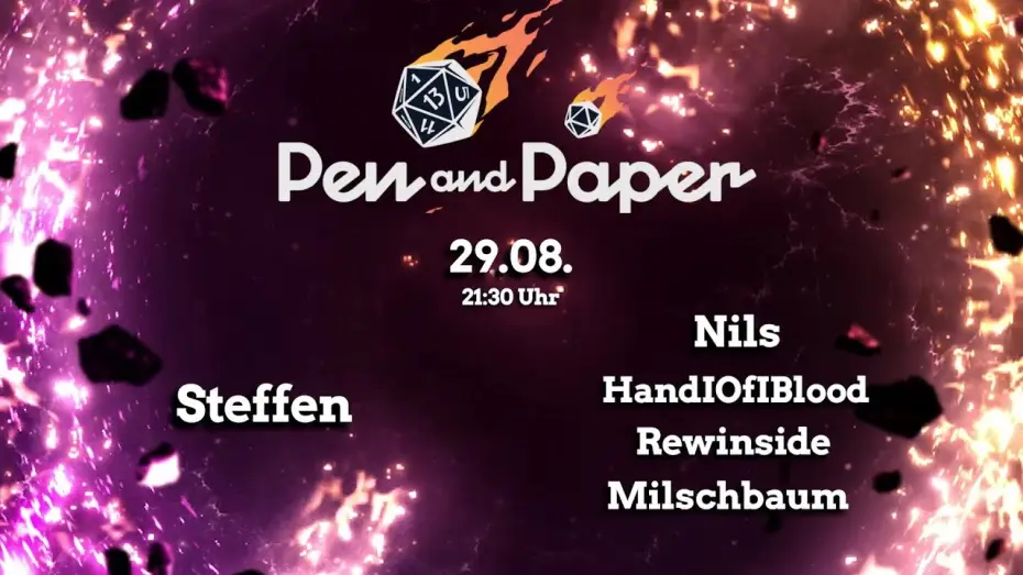 Видео к сериалу Pen & Paper — Сезон 23 — Nils, HandOfBlood uvm. in Pen & Paper Outriders | Teaser