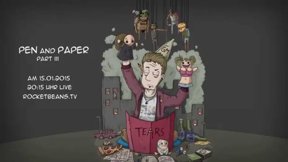 Видео к сериалу Pen & Paper — T.3.A.R.S. - PEN & PAPER 3 | TEASER | 16.01. um 20:15