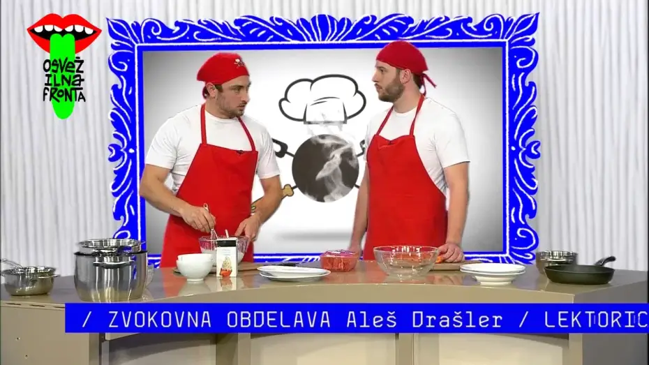 Видео к сериалу Osvežilna fronta — RESNICNOSTNI ŠOVI: Kiksi/blooperji