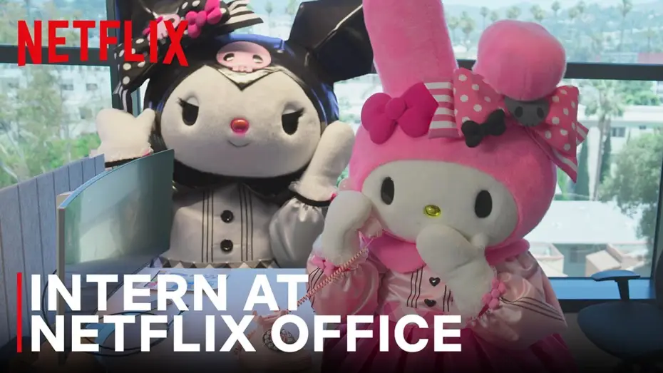 Видео к сериалу Май Мелоди и Куроми — My Melody & Kuromi Take Over Netflix HQ