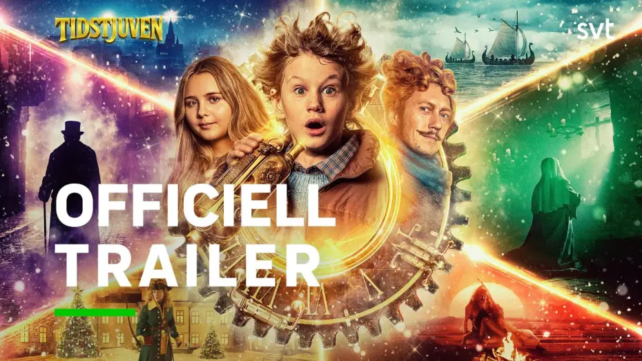 Видео к сериалу Похититель времени — Tidstjuven | Julkalendern 2025 | SVT