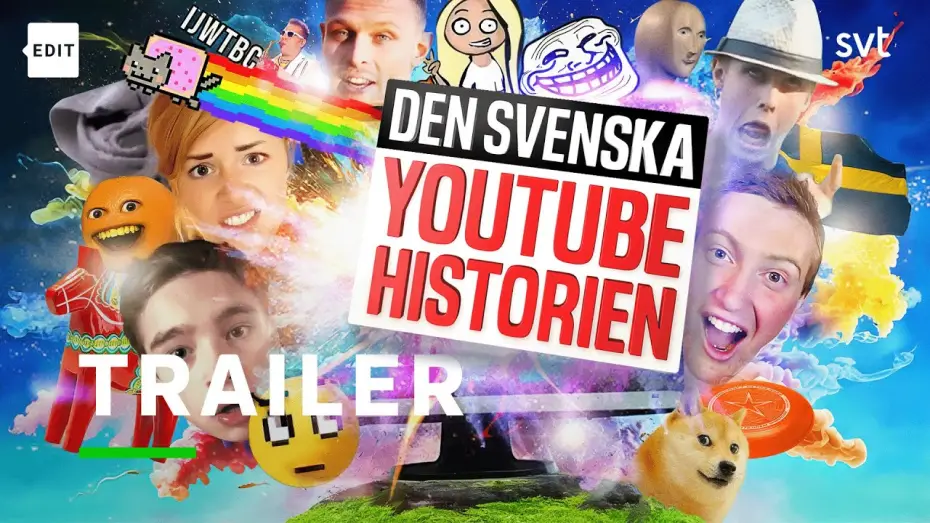 Видео к сериалу Den svenska Youtube-historien — Den svenska Youtube-historien | Trailer | SVT