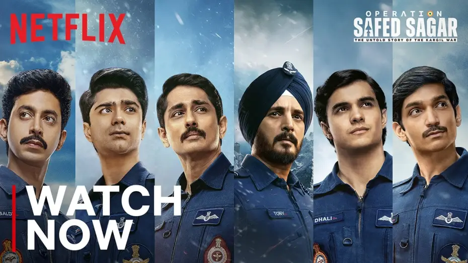 Видео к сериалу ऑपरेशन सफ़ेद सागर: कारगिल युद्ध की अनकही कहानी — Operation Safed Sagar | Watch Now | Siddharth, Jimmy Shergill, Abhay, Mihir, Taaruk | Netflix