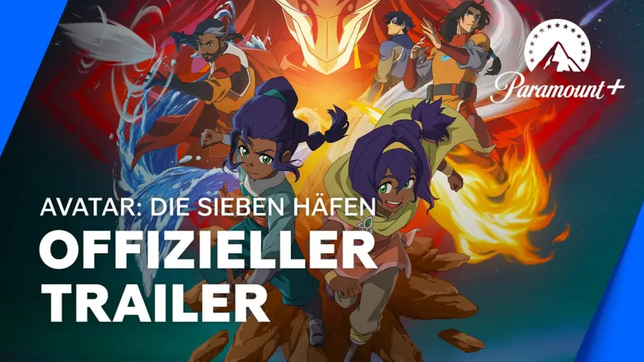 Видео к сериалу Аватар: Семь убежищ — Avatar: Die sieben Häfen (Offizieller Trailer) | Paramount+ Deutschland