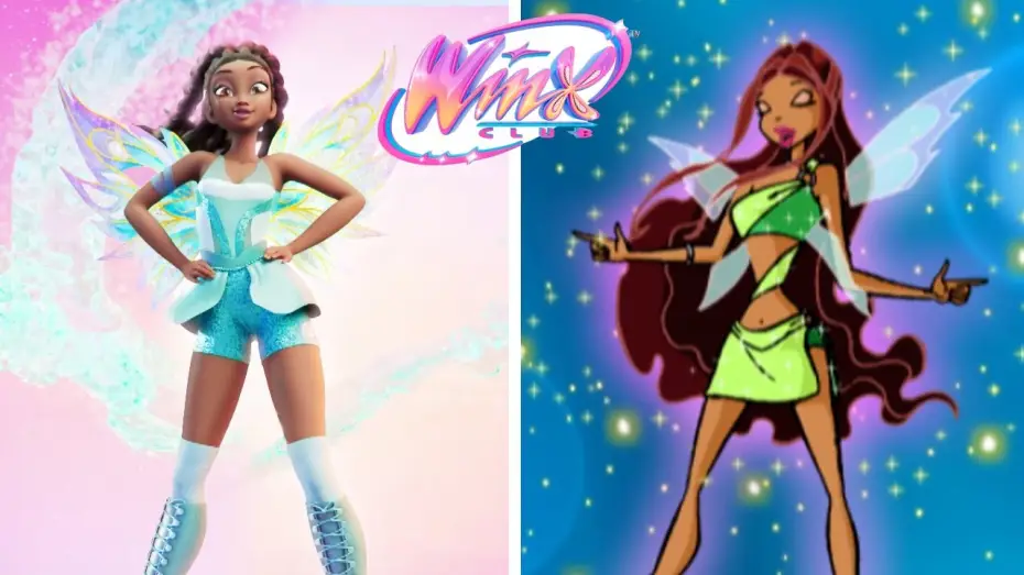Видео к сериалу Клуб Винкс: Магия возвращается — Aisha's Transformation: original Season 2 vs. Reboot Side-by-Side | Winx Club Official