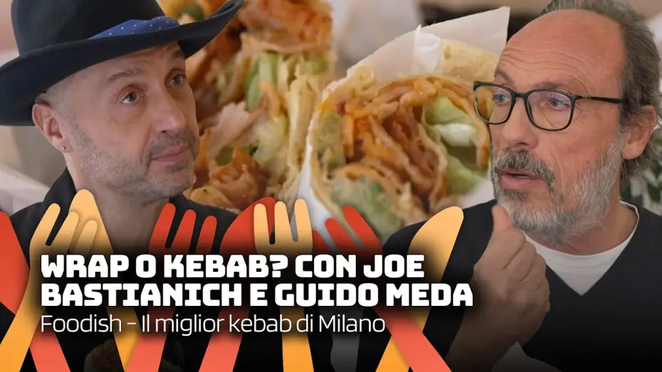 Видео к сериалу Foodish — Joe Bastianich porta il kebab a Guido Meda | Foodish