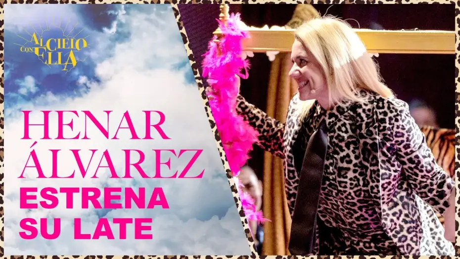 Видео к сериалу В рай с ней — La espectacular entrada de Henar Álvarez en su propio late show | Al Cielo Con Ella