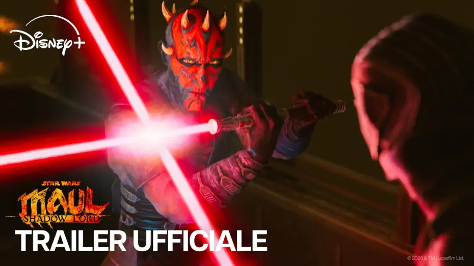 Видео к сериалу Звёздные войны. Дарт Мол: Повелитель теней — Star Wars: Maul - Shadow Lord | Trailer Ufficiale | Dal 6 Aprile su Disney+